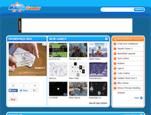 Tablet Screenshot of miniclipgames1.com